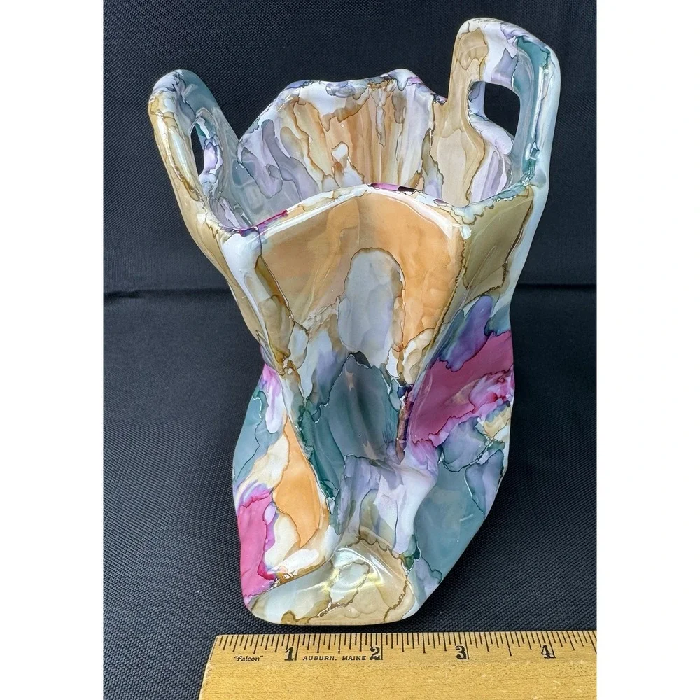 Narareu By Artistica Ceramic Multi Colored Shopping Bag 6